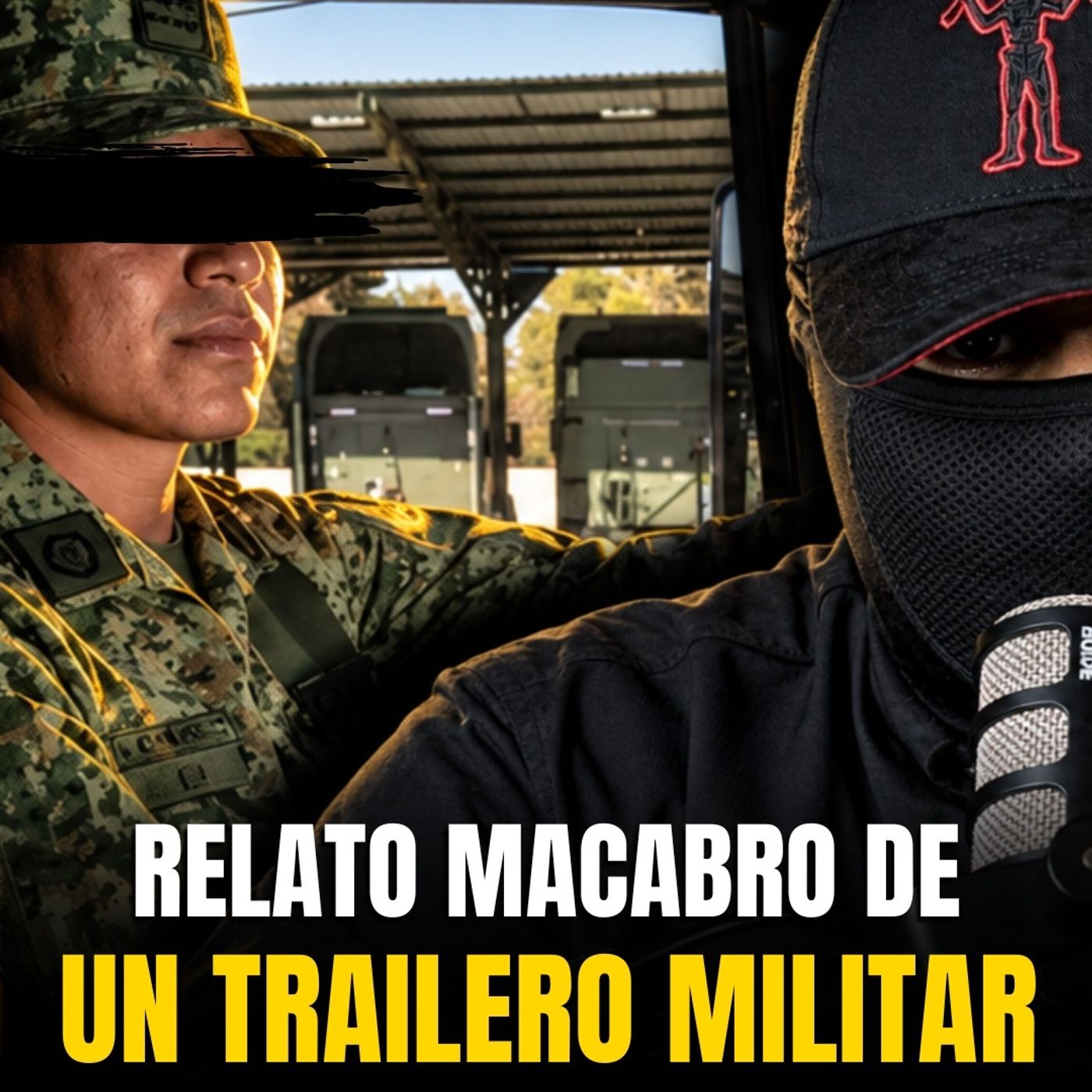Historias Aterradoras de un TRAILERO MILITAR: Encuentro Aterrador en la Carretera