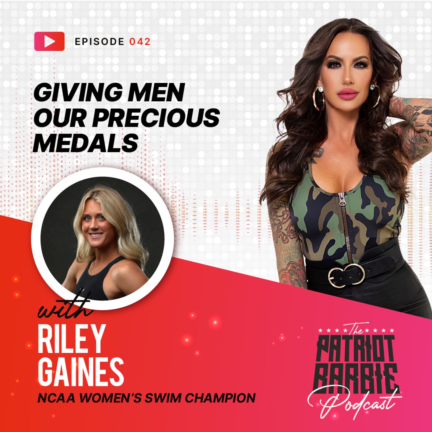 Giving Men our Precious Medals | Riley Gaines x Patriot Barbie