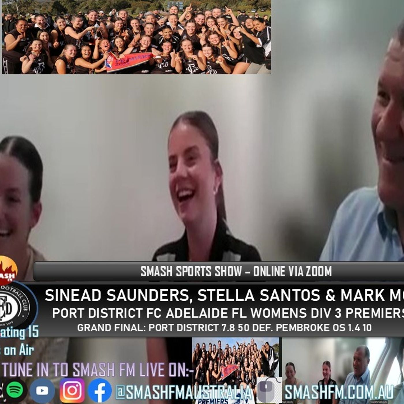 SSS15THYR: Port District FC 2025 Adelaide FL W3 Premiership Interviews 270825