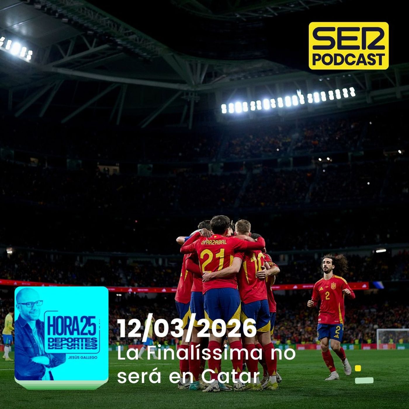 Hora 25 Deportes | La Finalíssima no será en Catar episode artwork