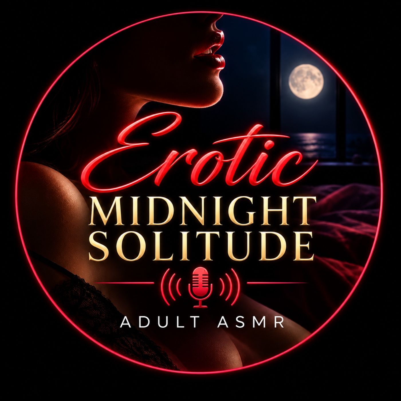 Erotic Midnight Solitude Adult ASMR podcast artwork