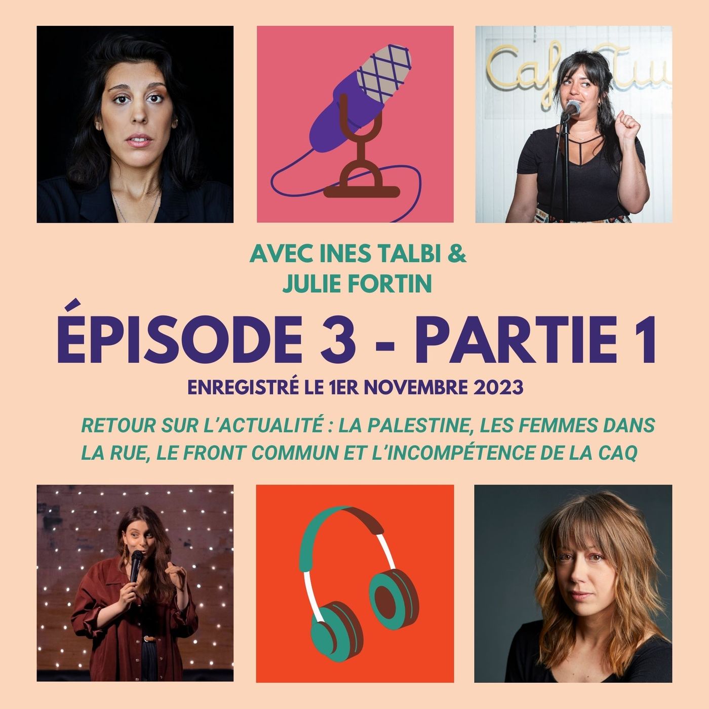 #3 - Front commun et luttes populaires - avec Ines Talbi et Julie Fortin #3 - Front commun et luttes populaires - avec Ines Talbi et Julie Fortin
