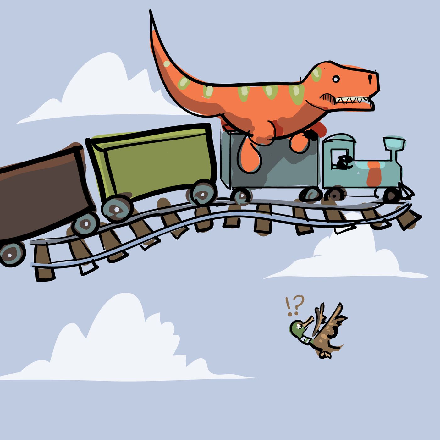 Episode 145: Dinosaurs Riding Magic Trains episode artwork