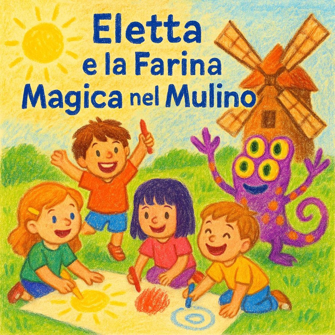 Eletta e la Farina Magica nel Mulino