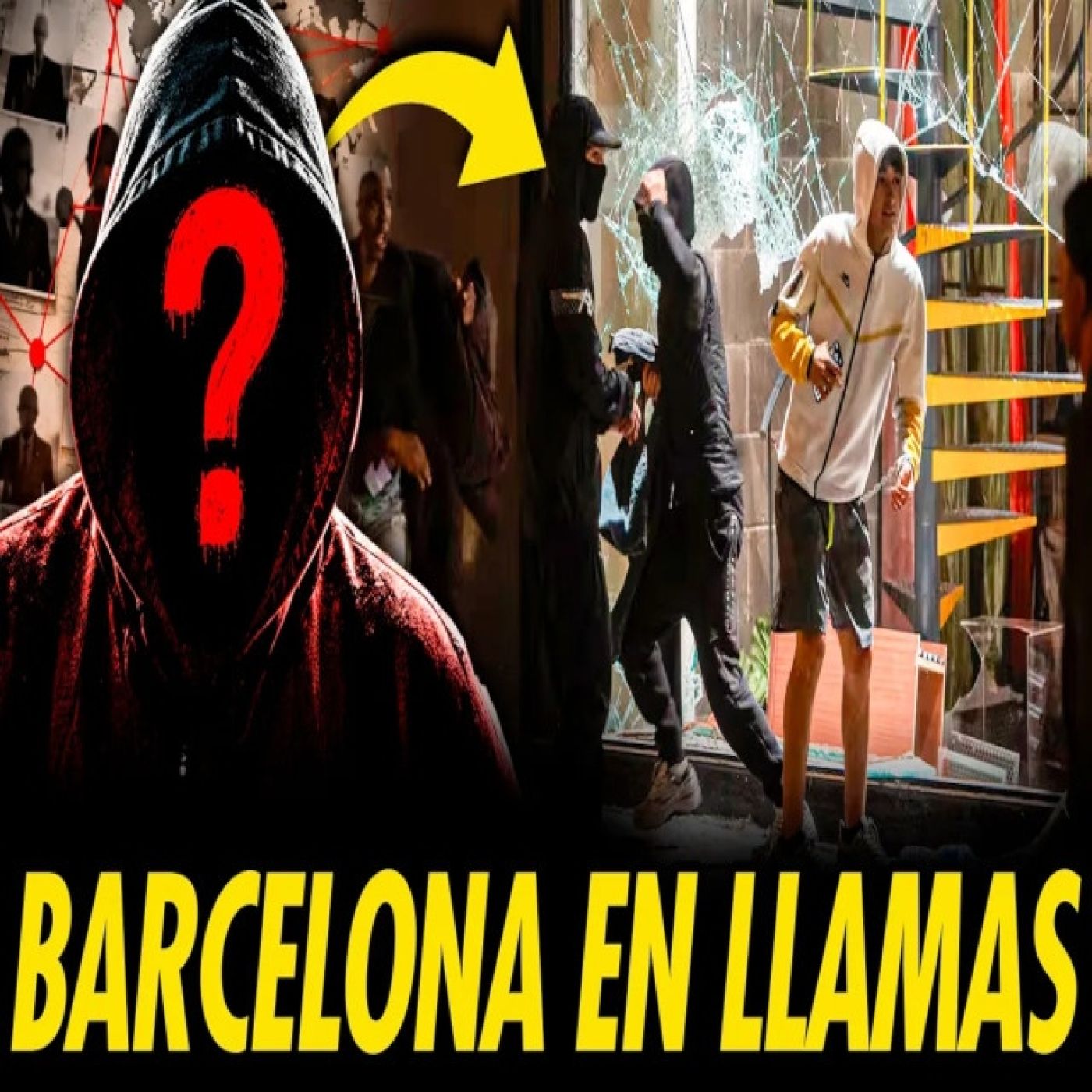 ¿QUIÉN ESTÁ DETRÁS DE LA VIOLENCIA Y LOS SAQUEOS EN BARCELONA?