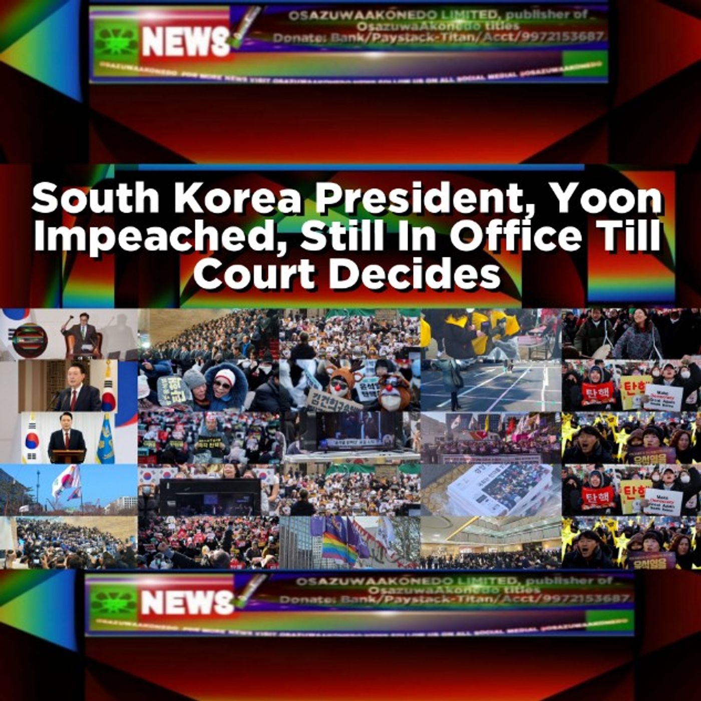 South Korea President, Yoon Impeached, Still In Office Till Court Decides episode artwork