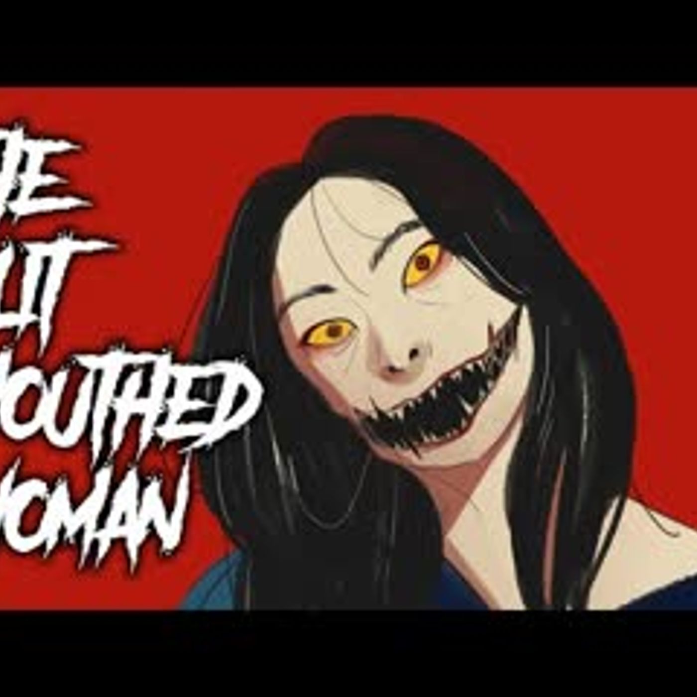 23   Kuchisake Onna - The Slit Mouthed Woman -Japanese Urban Legend 3- Animated Scary Stories episode artwork