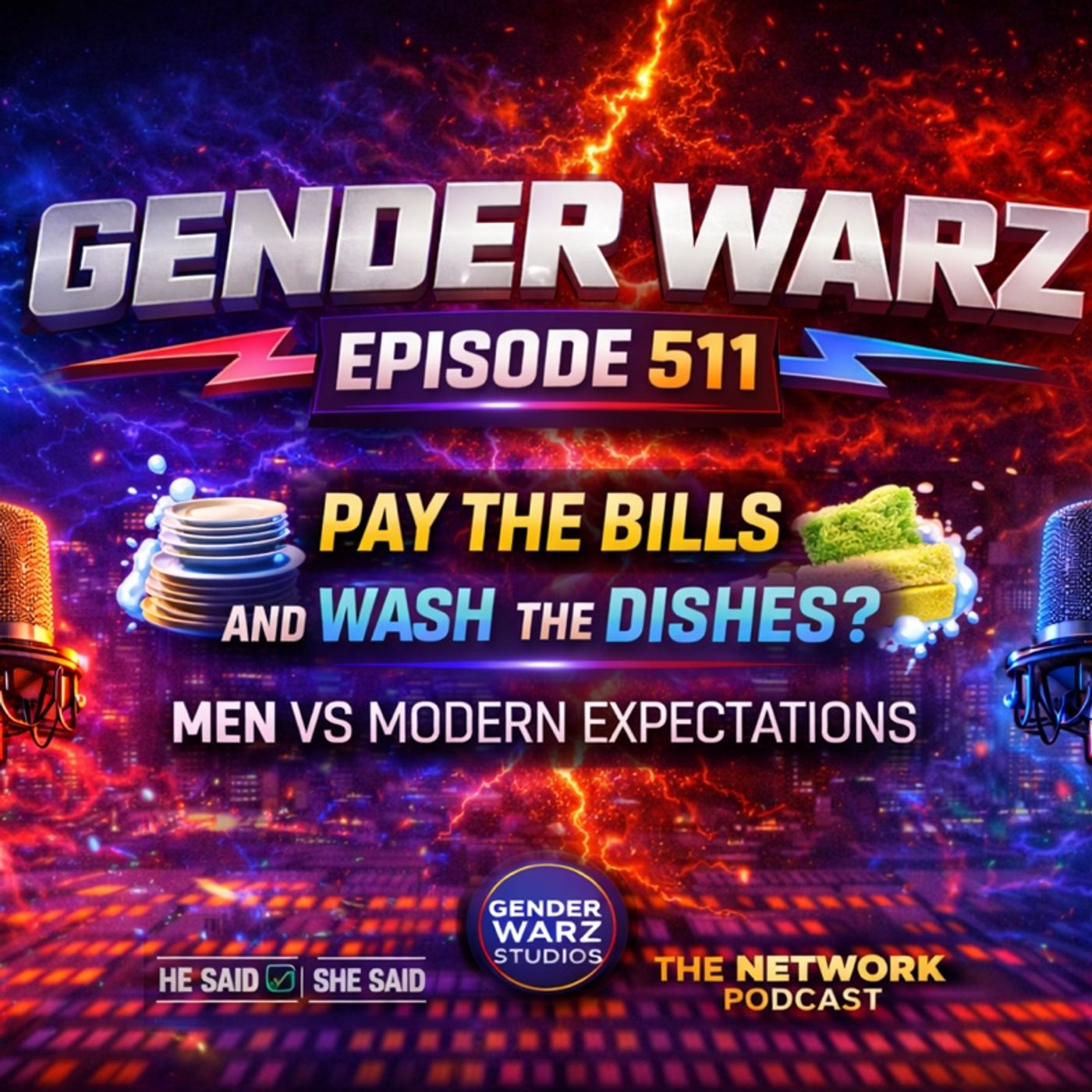 “PAY THE BILLS AND WASH THE DISHES? 💸🧽 MEN VS MODERN EXPECTATIONS” episode artwork