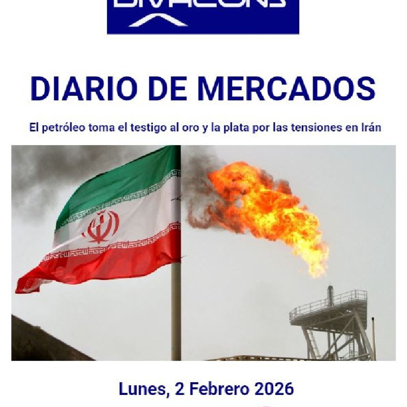 PODCAST en abierto DIARIO DE MERCADOS Lunes 2 Febrero 2026