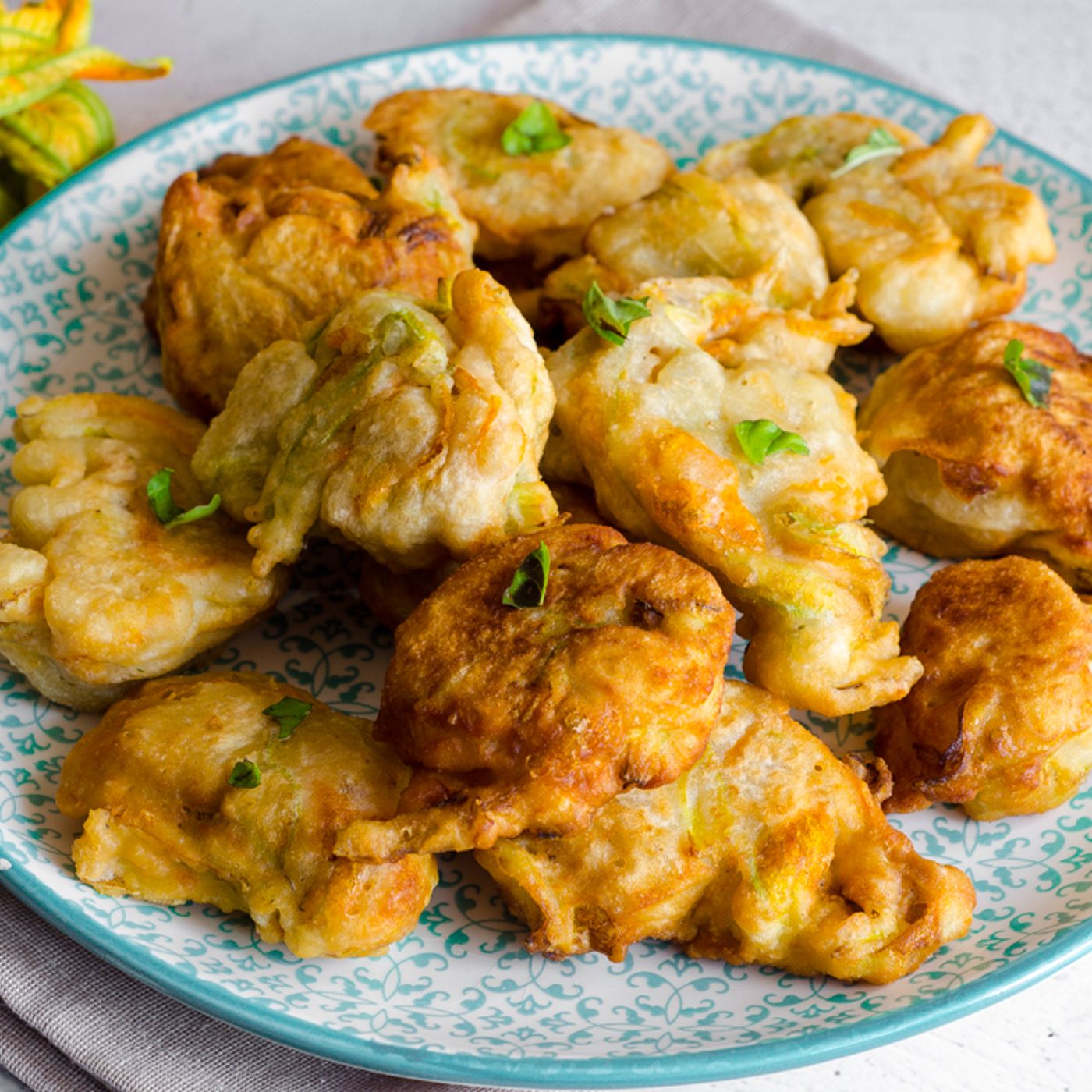 Frittelle ai fiori di zucca senza lievitazione e senza uova episode artwork