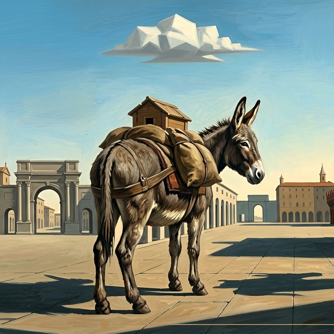 Giovanni Verga, L'asino di San Giuseppe. Racconto breve. Audiolibro episode artwork