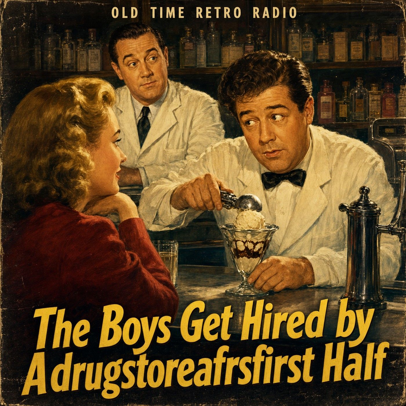 The Abbott And Costello Show - "The Boys Get Hired by Adrugstoreafrsfirst Half" (Old Time Radio, 1947)