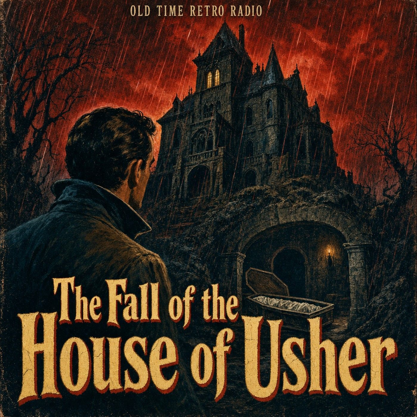 The Weird Circle - "The Fall of the House of Usher" (Old Time Radio) episode artwork