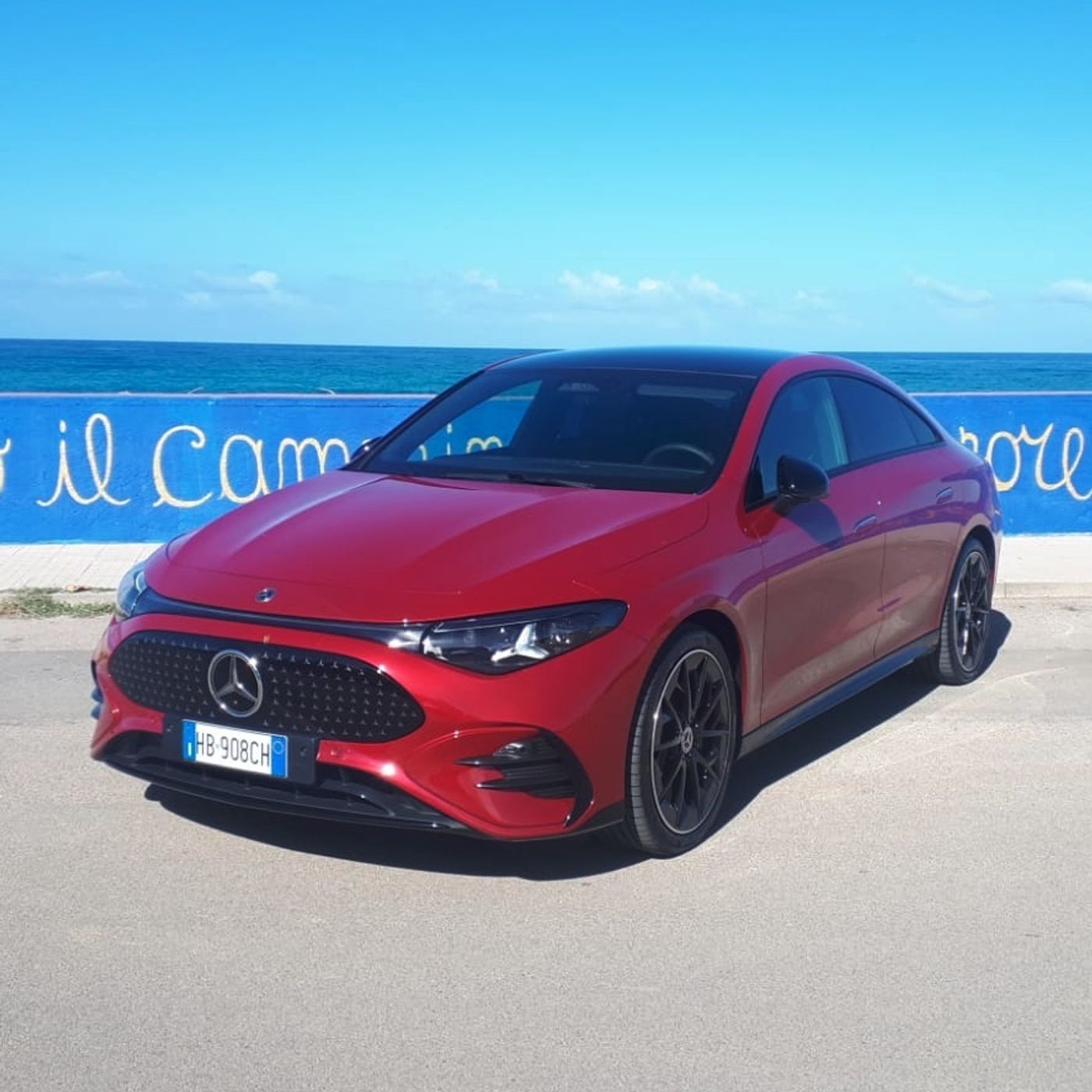 Mercedes-Benz CLA - Eleganza elettrica e intelligenza artificiale sulle strade di Sicilia