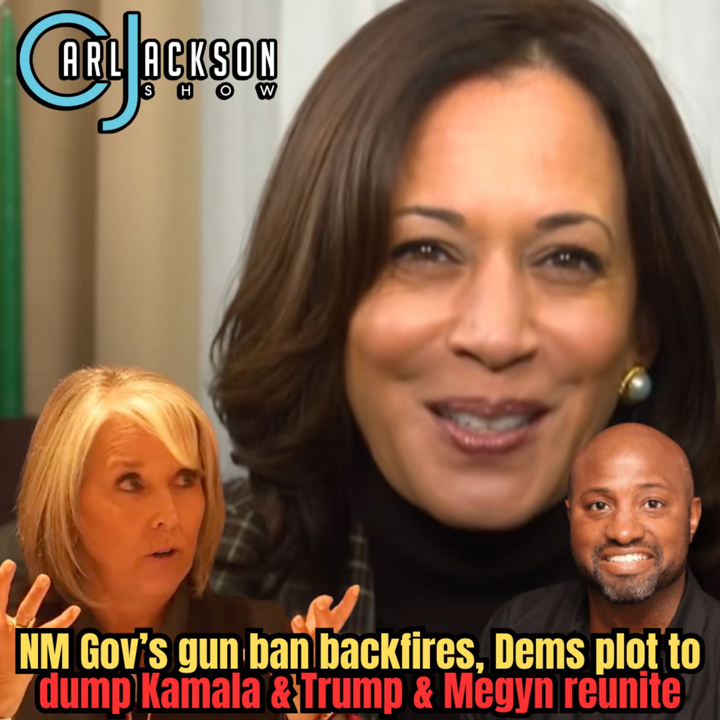 “NM Gov’s gun ban backfires, Dems plot to dump Kamala & Trump & Megyn reunite