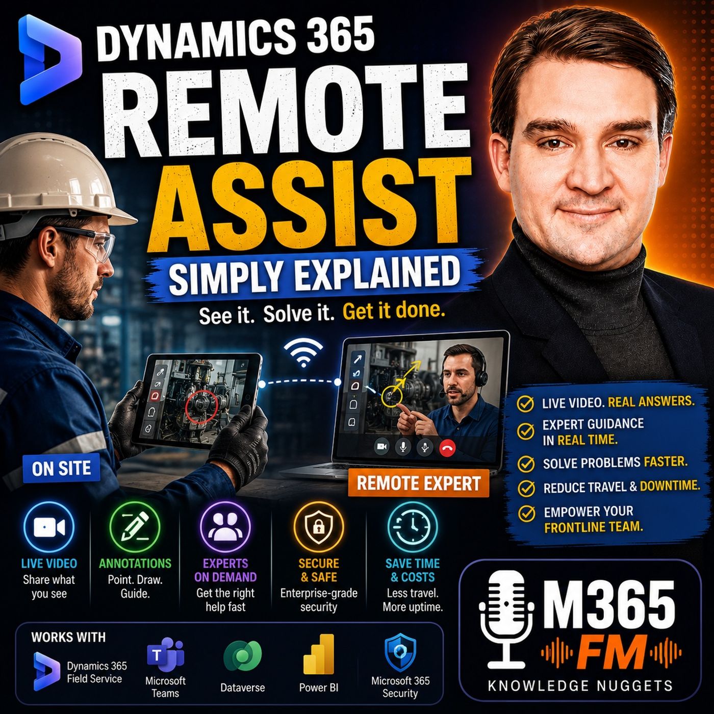 Dynamics 365 Remote Assist - Simply Explained episode artwork