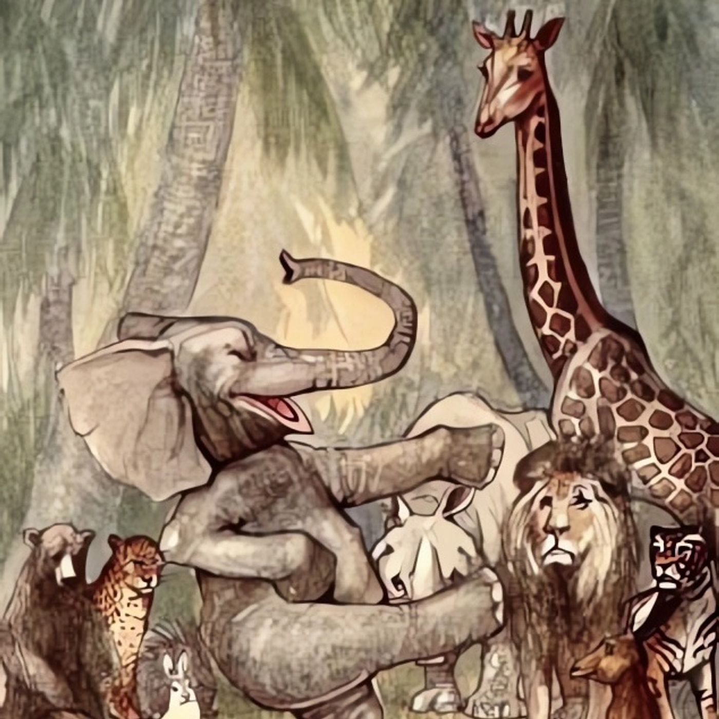 Dança do Luar da Sra. Elefante | Histórias Divertidas episode artwork