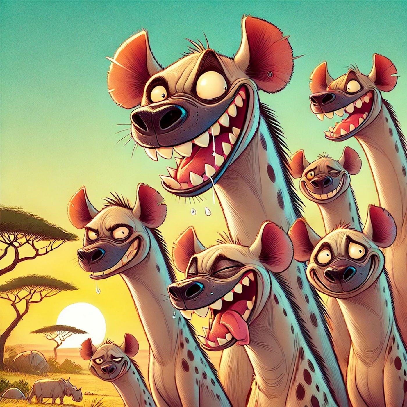 "No matter what hyenas sound like, they are not actually laughing." episode artwork