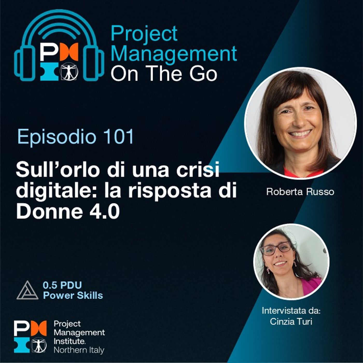 Episodio 101 - Roberta Russo - Sull’orlo di una crisi digitale, la risposta di Donne 4.0 episode artwork