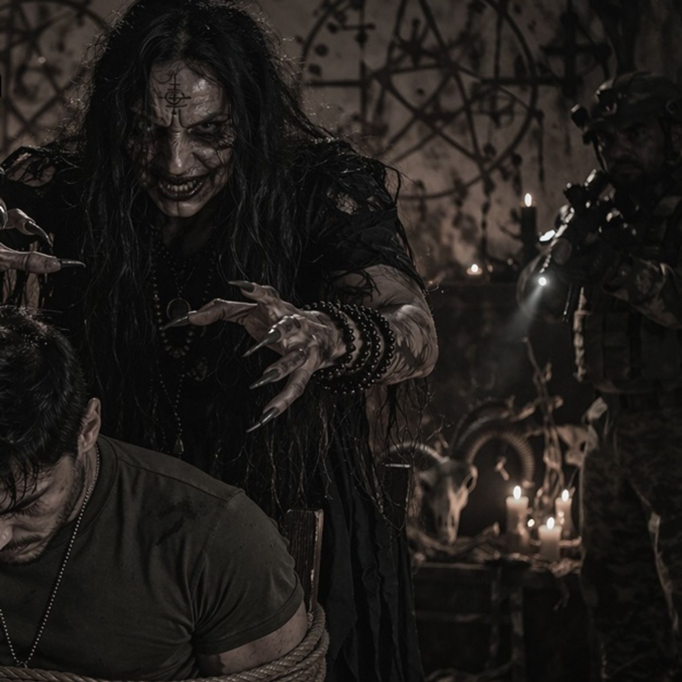 El Caso Más Oscuro: Un Militar Atrapado Por Una Bruja - Historias De Terror - REDE