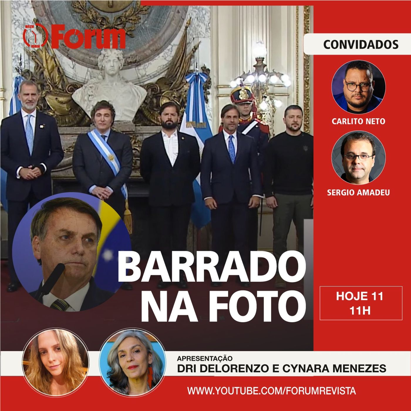 Bolsonaro na posse de Milei | O que acontece na Argentina agora? | Dino no STF episode artwork