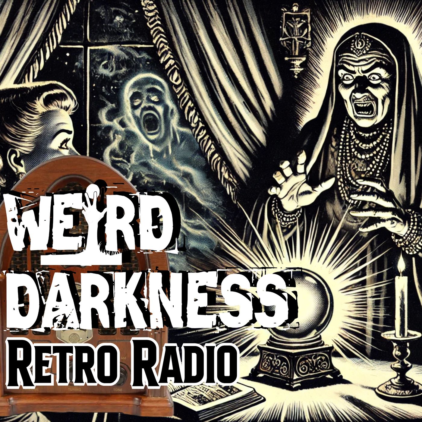 Old-Time Radio Marathon, EPISODE 201 #RetroRadio #WeirdDarkness