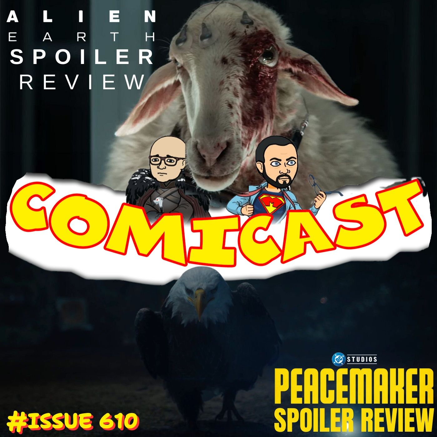 Issue 610: Alien Earth Ep. 4 & Peacemaker Ep. 2 Spoiler Reviews