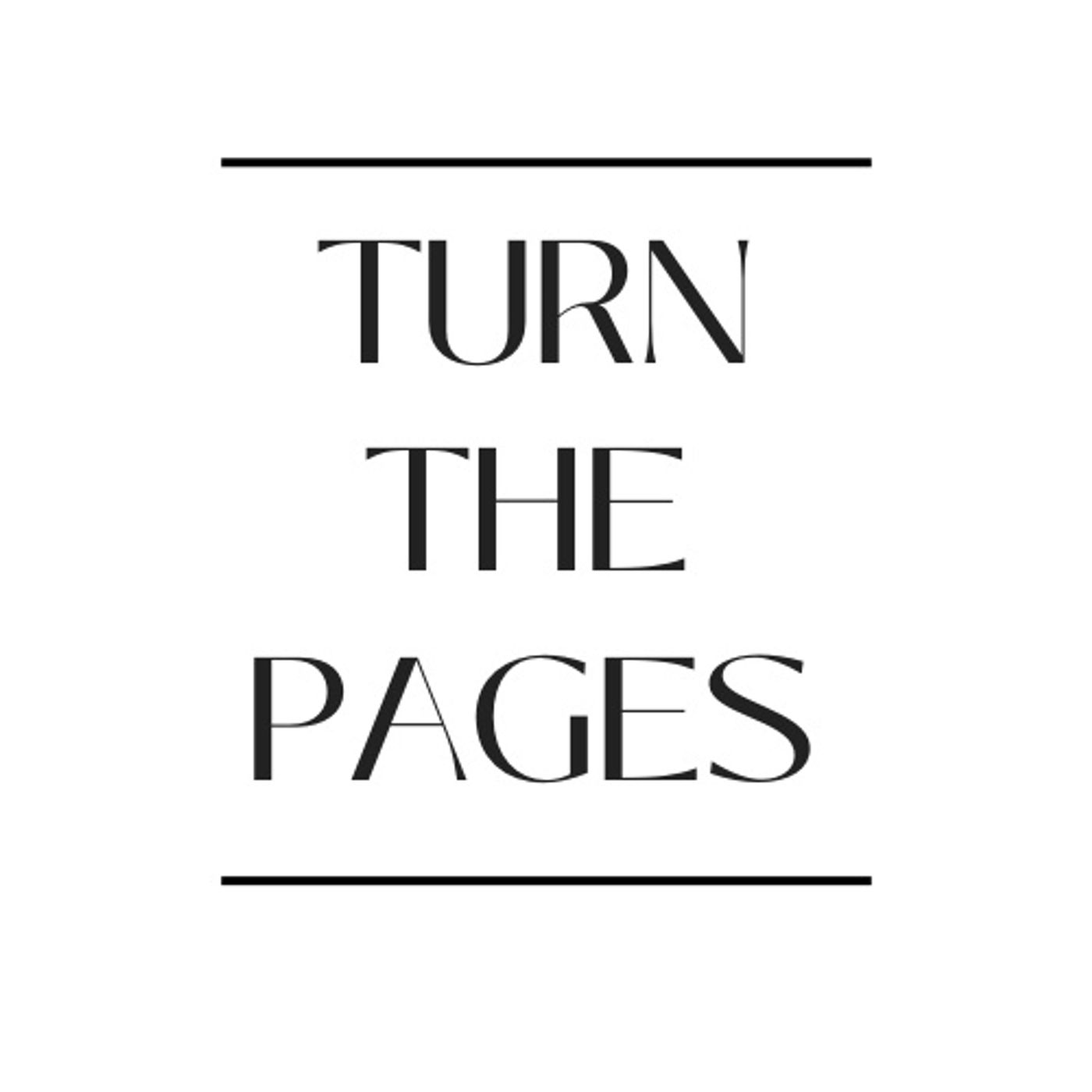 Turn the pages podcast artwork