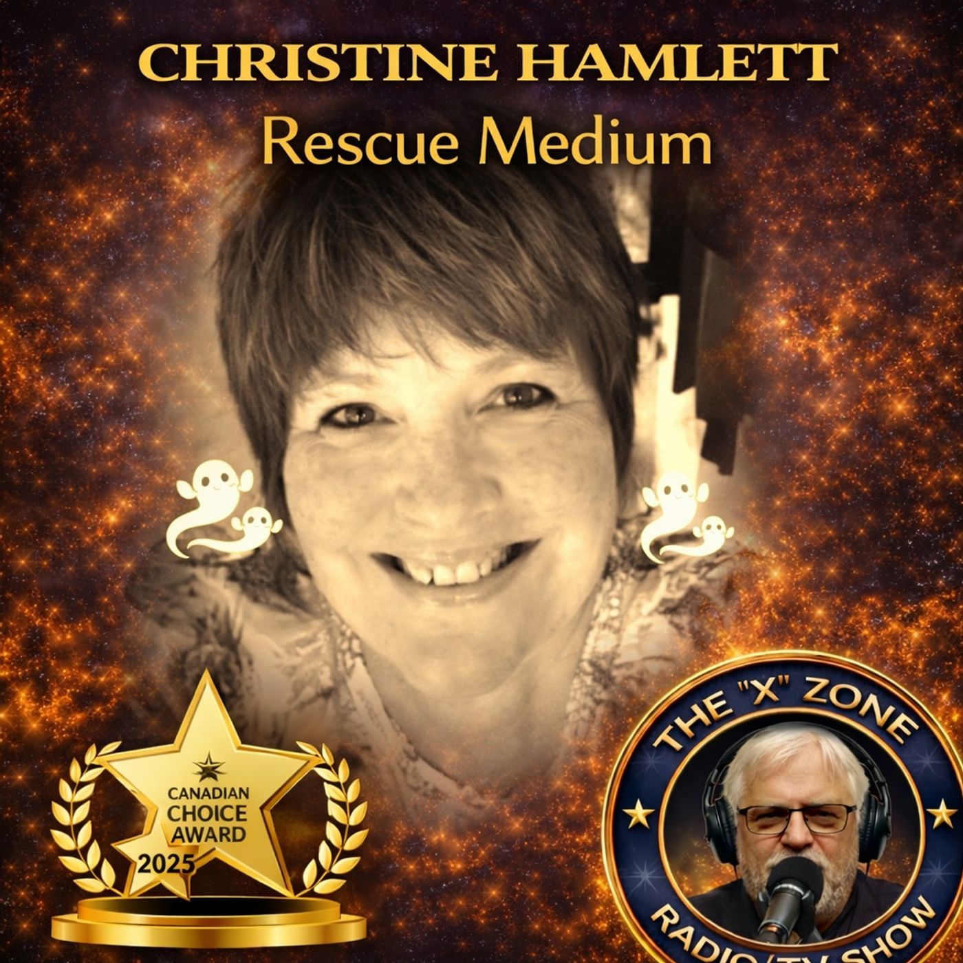 Rob McConnell Interviews - CHRISTINE HAMLETT - Rescue Medium