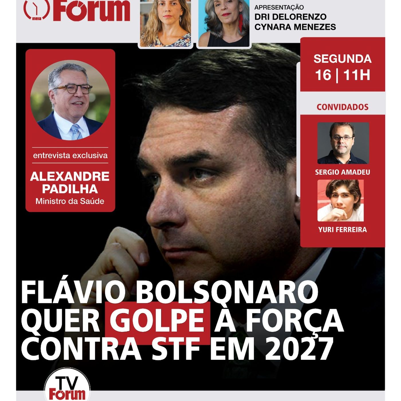 Flávio revela como quer livrar Bolsonaro da prisão | Advogado de Mauro Cid perde a linha | 16.06.25 episode artwork
