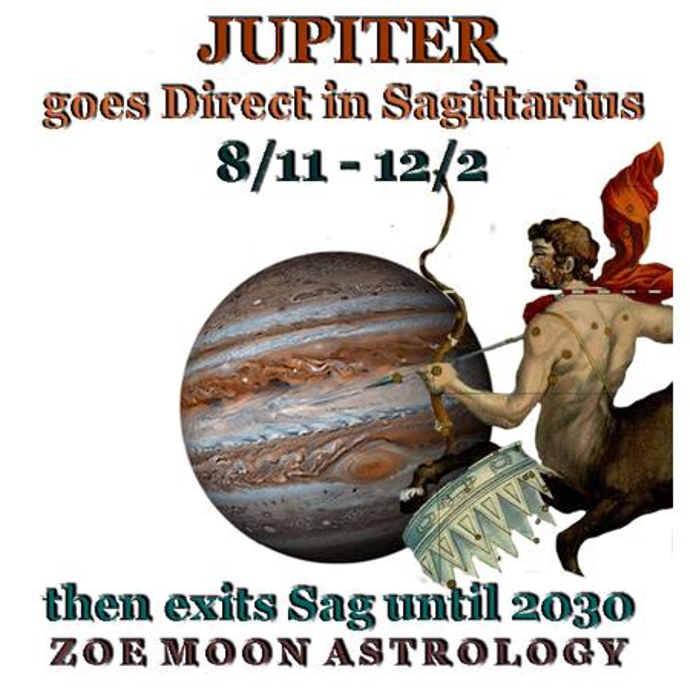 The Zoe Moon JUPITER DIRECT, URANUS RETROGRADE and FULL MOON in AQUARIUS Show episode artwork