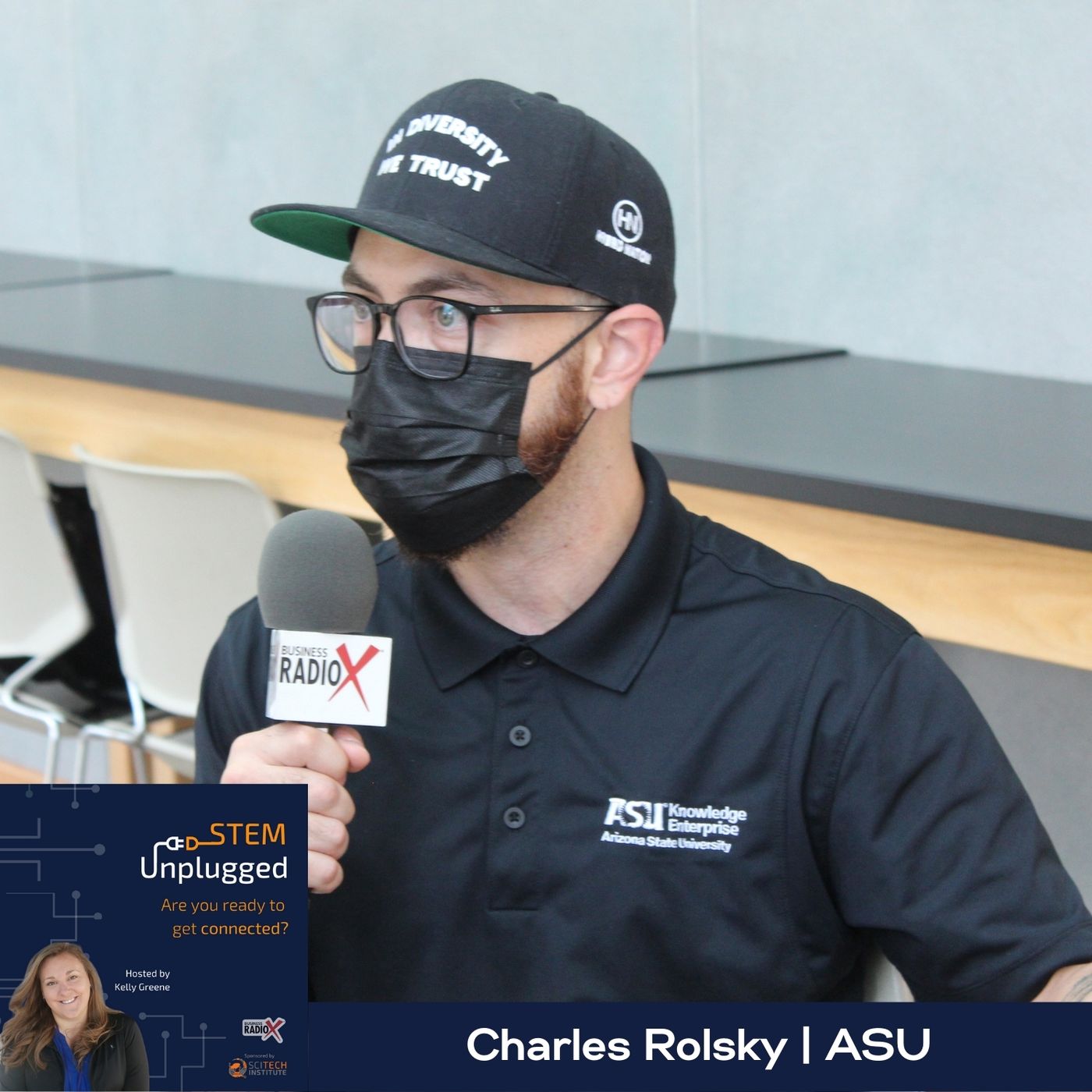SciTech Innovation and STEM Summit: Charles Rolsky with ASU E14 episode artwork