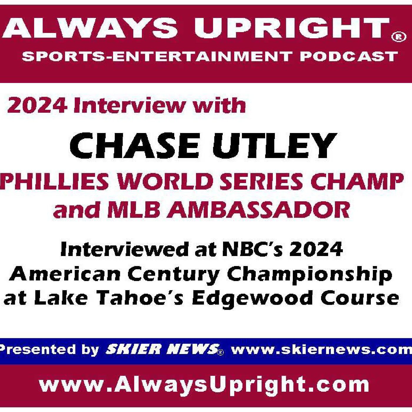 Chase Utley, World Series Champ and more
