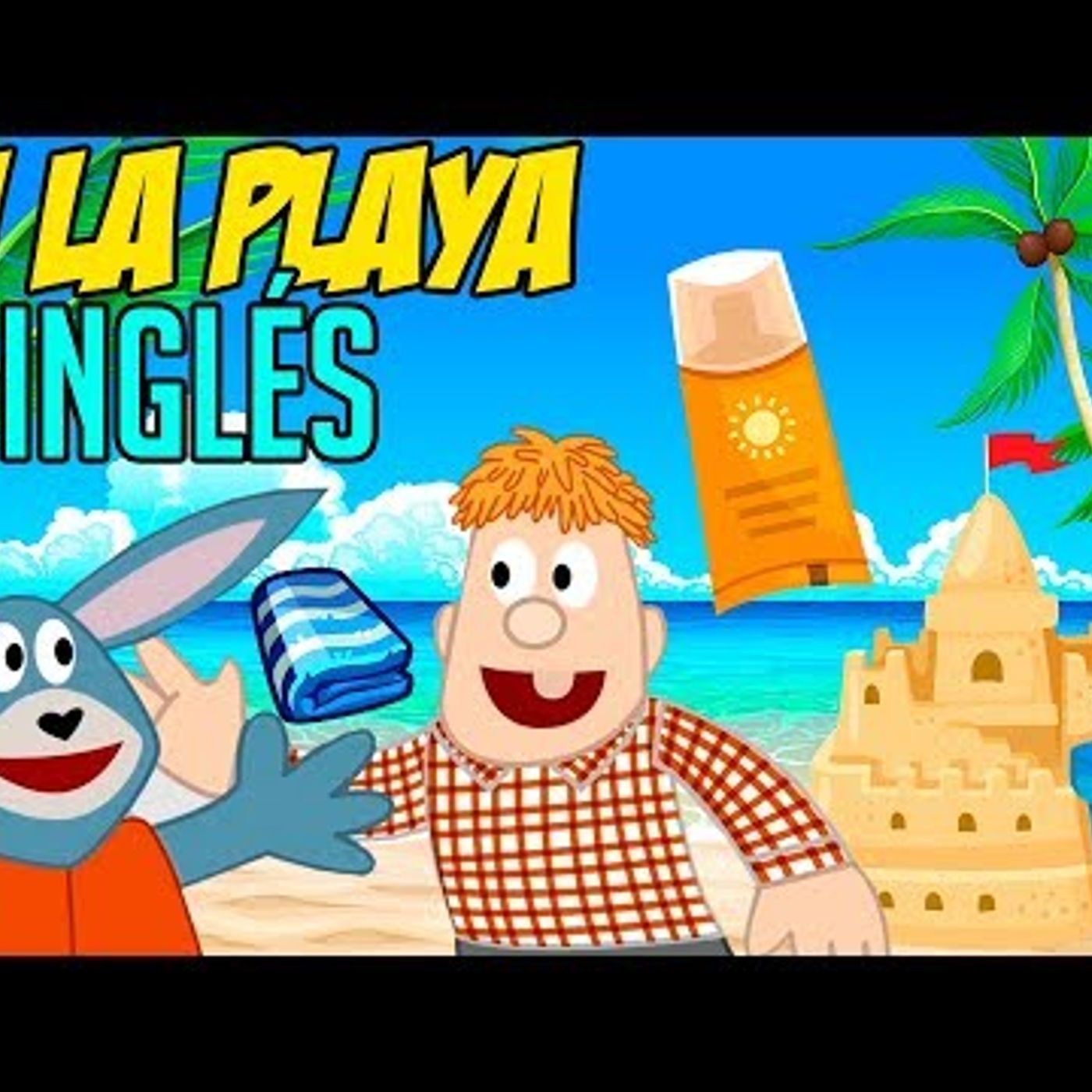 118. Vocabulario en INGLÉS en PLAYA para niños