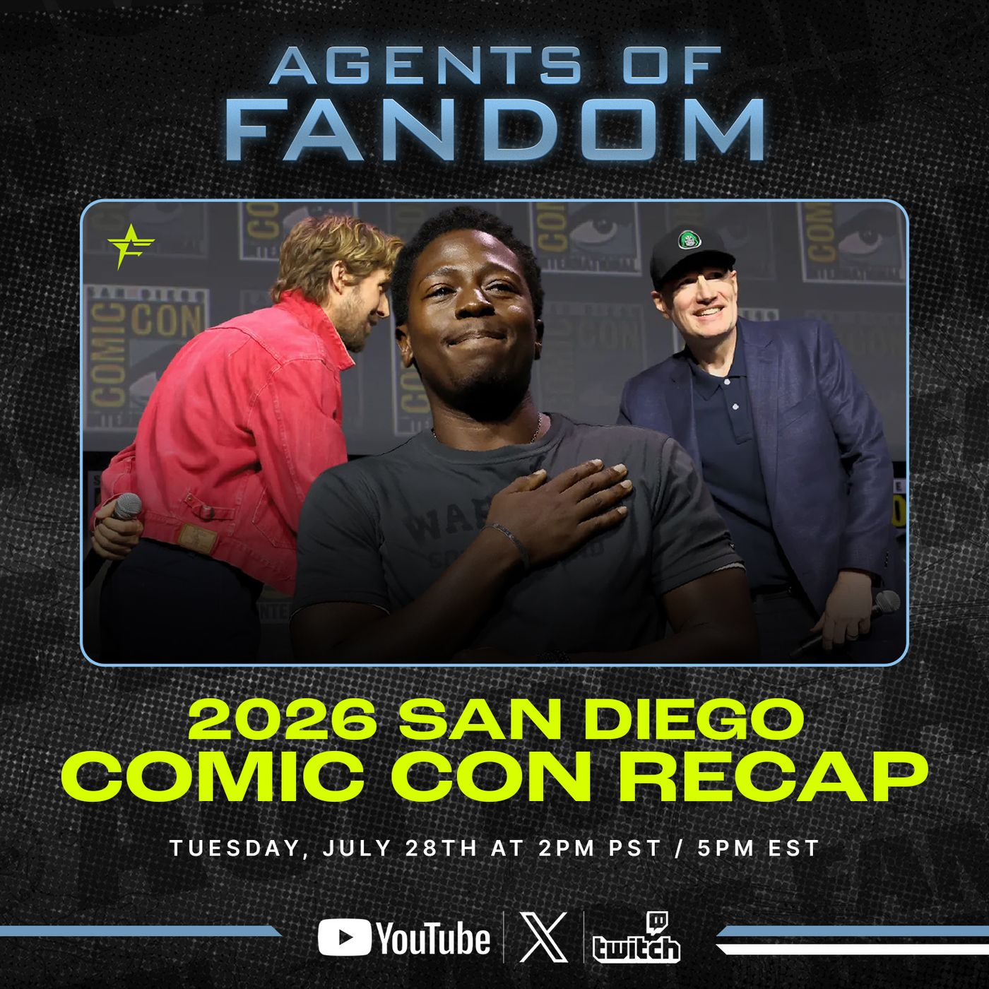 SDCC Recap & Breakdown: Marvel in Hall H, Avatar: Seven Havens, Lanterns, & More! episode artwork
