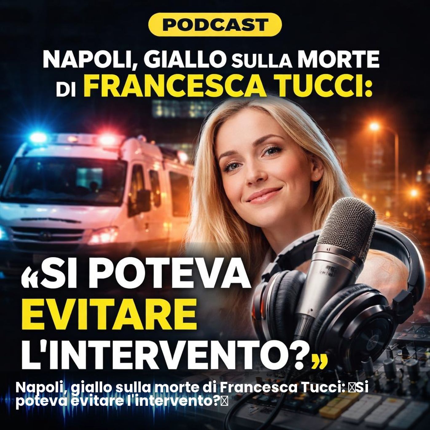 Napoli, giallo sulla morte di Francesca Tucci: «Si poteva evitare l'intervento?» episode artwork