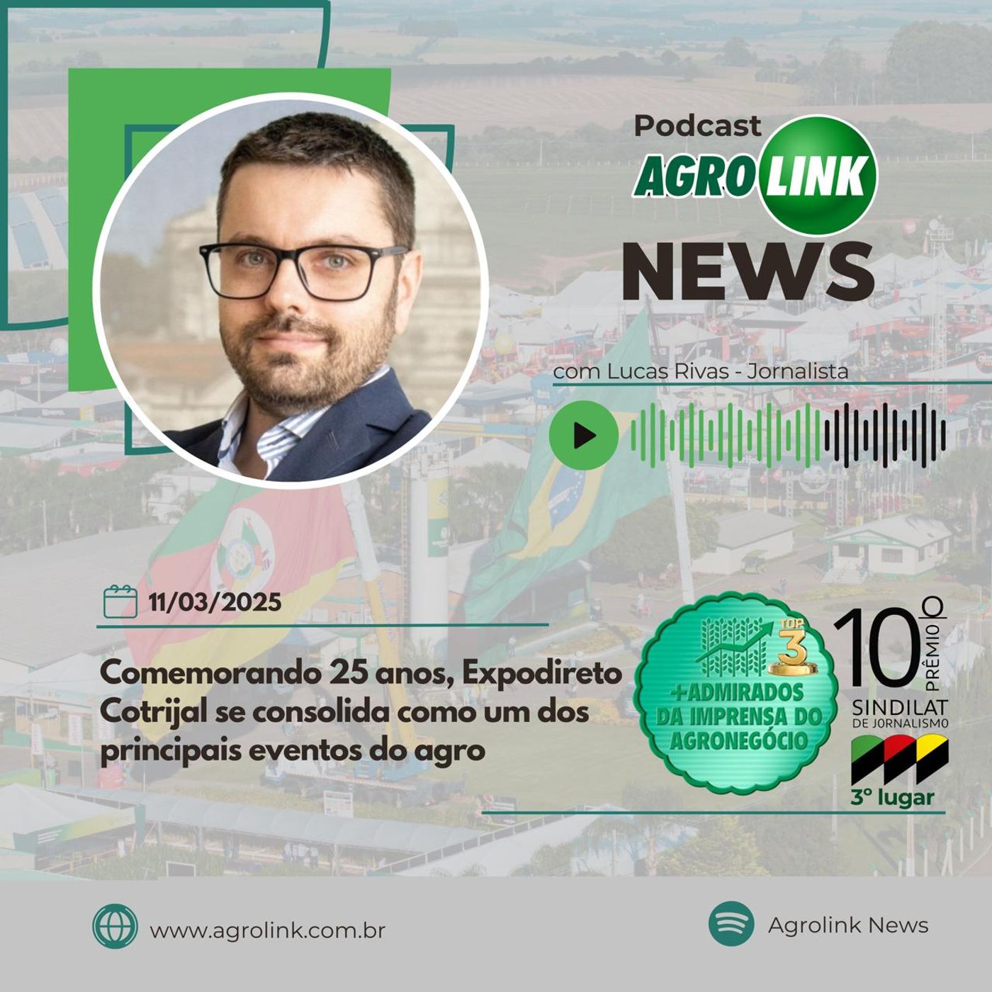 Expodireto destaca inovação e sustentabilidade no setor agropecuário episode artwork