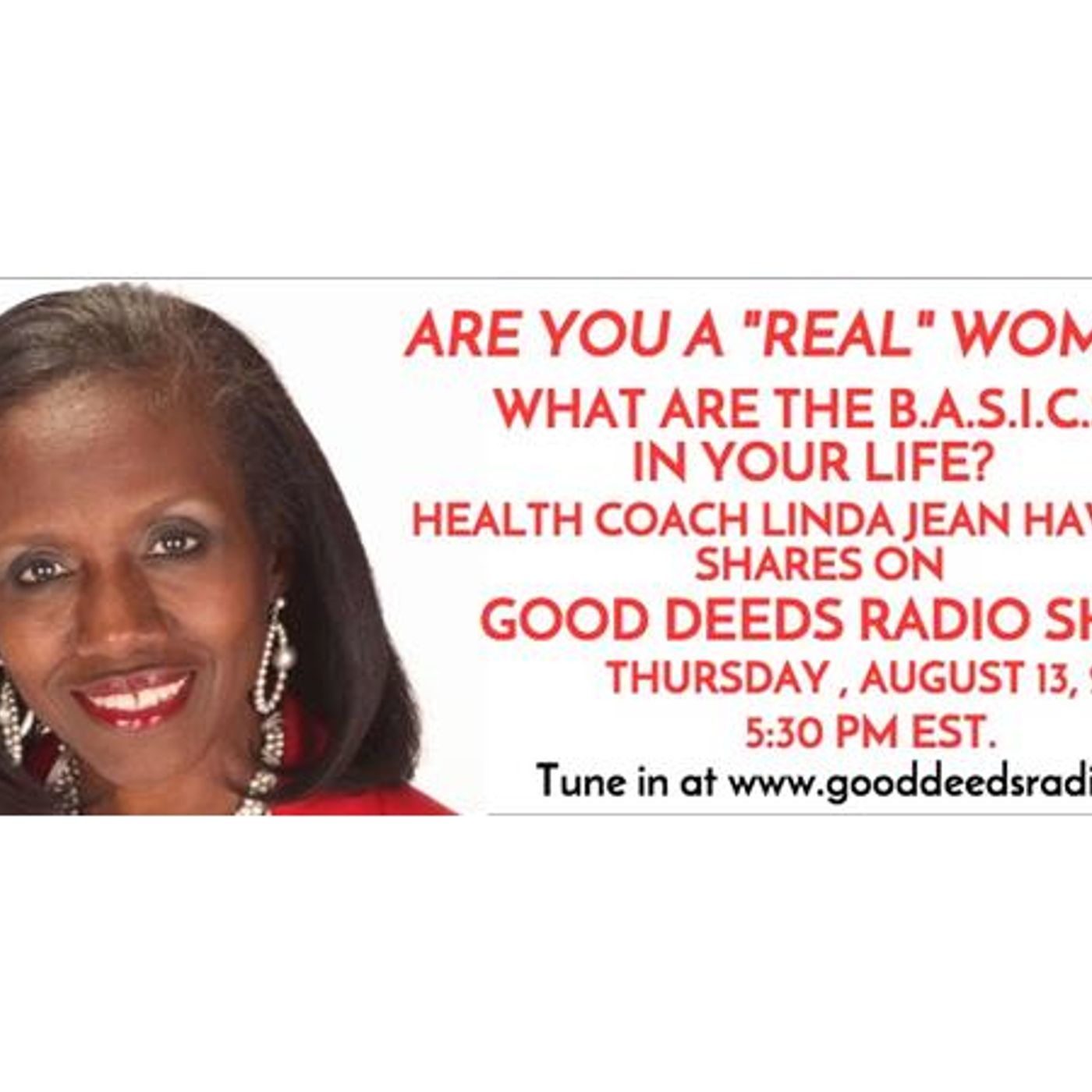 What is B.A.S.I.C.S Plan N your Life? Health Coach Linda Jean Hawkins on GD episode artwork