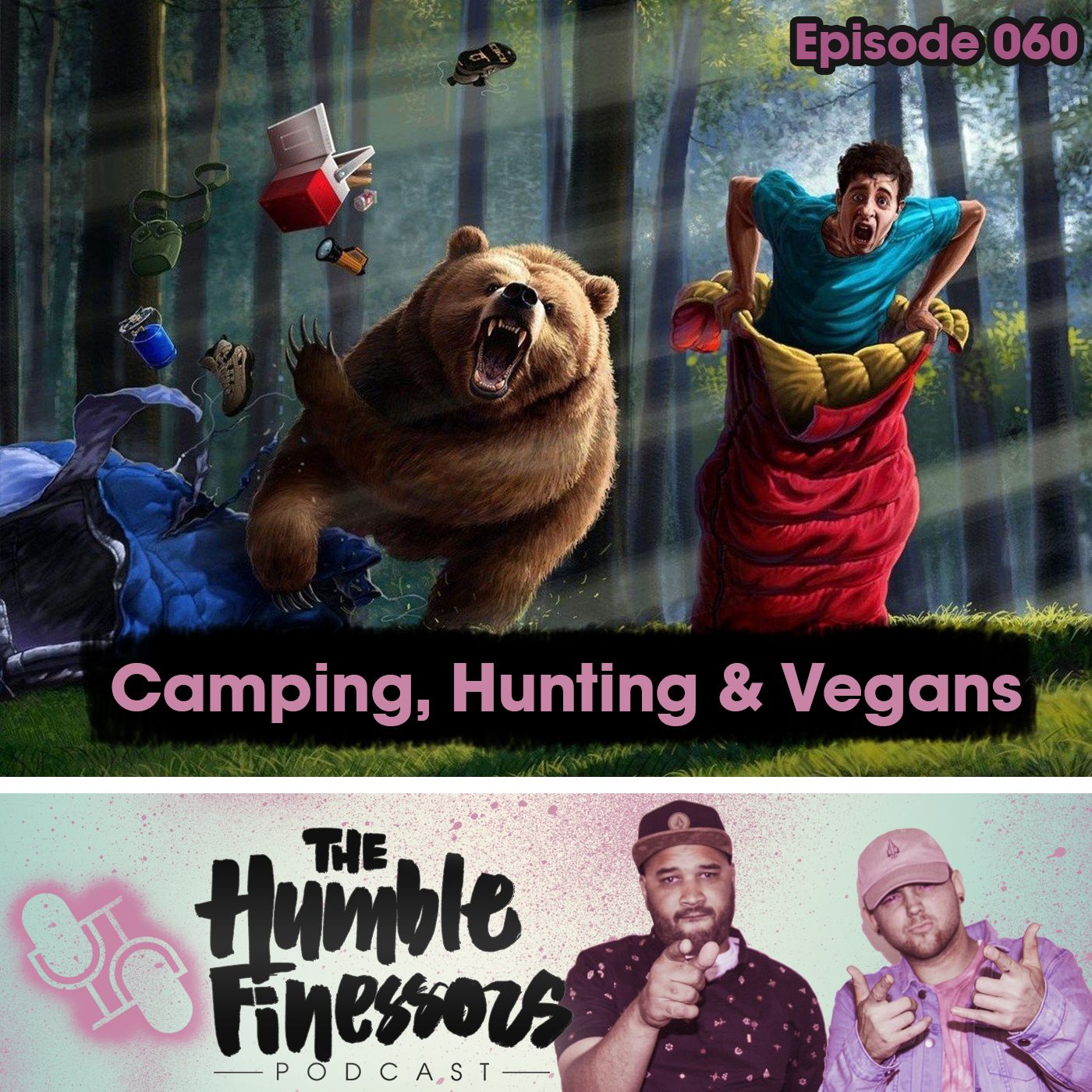 060 - Camping, Hunting & Vegans episode artwork