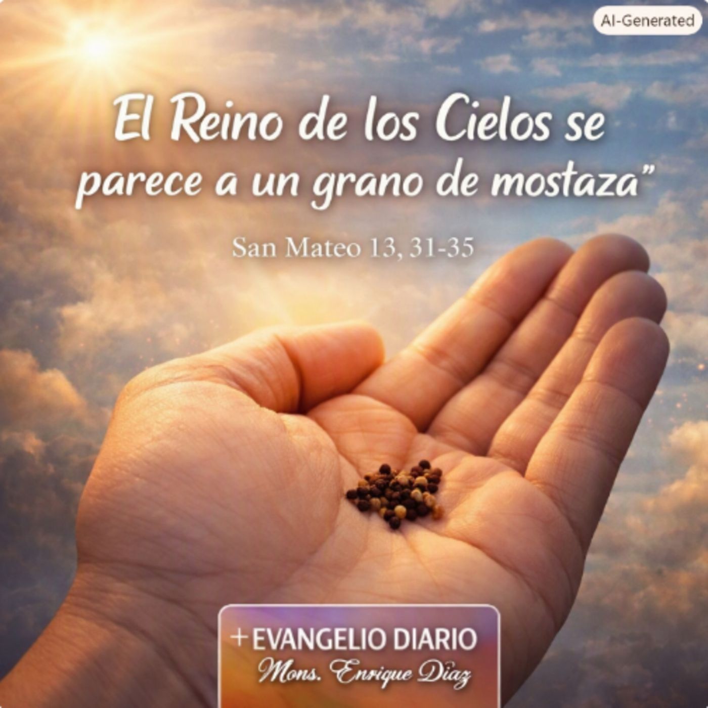 Evangélio Diario 27 de julio Mons Enrique Diaz Diaz episode artwork