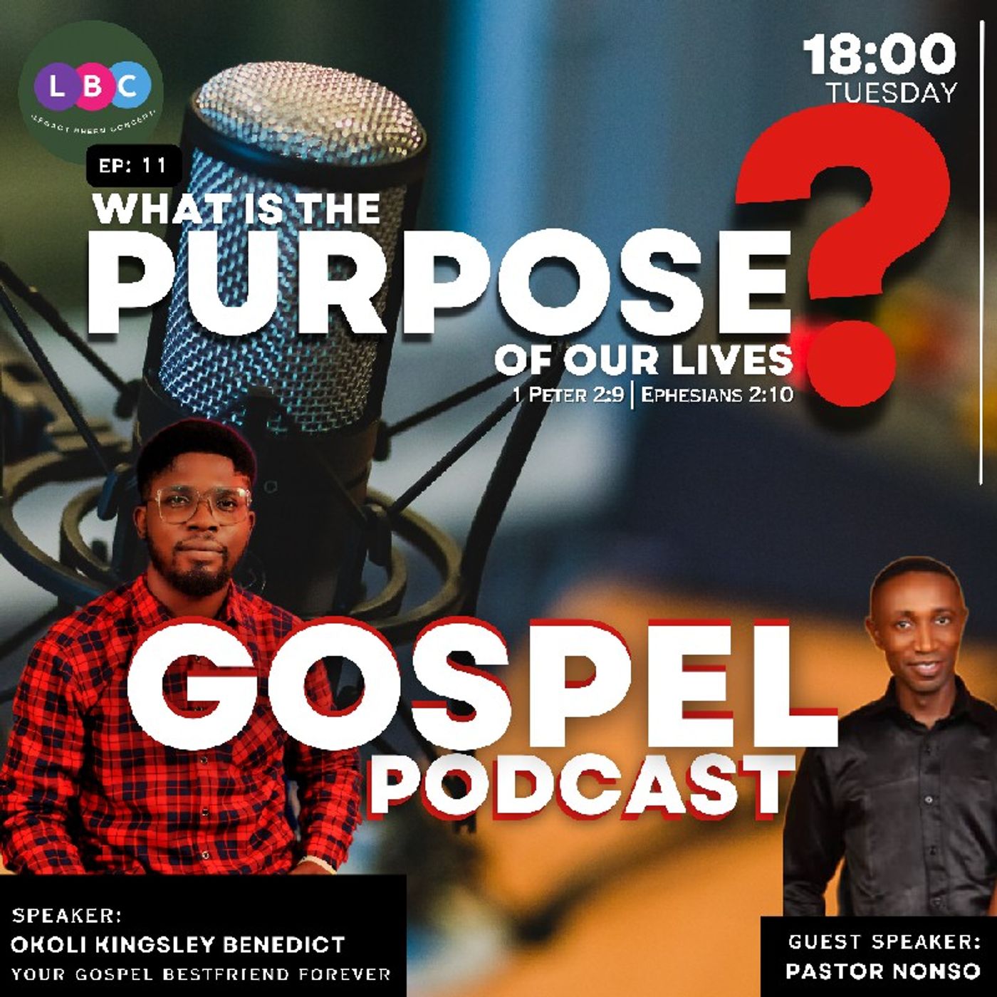 Episode 11: Whats our purpose in this life? episode artwork