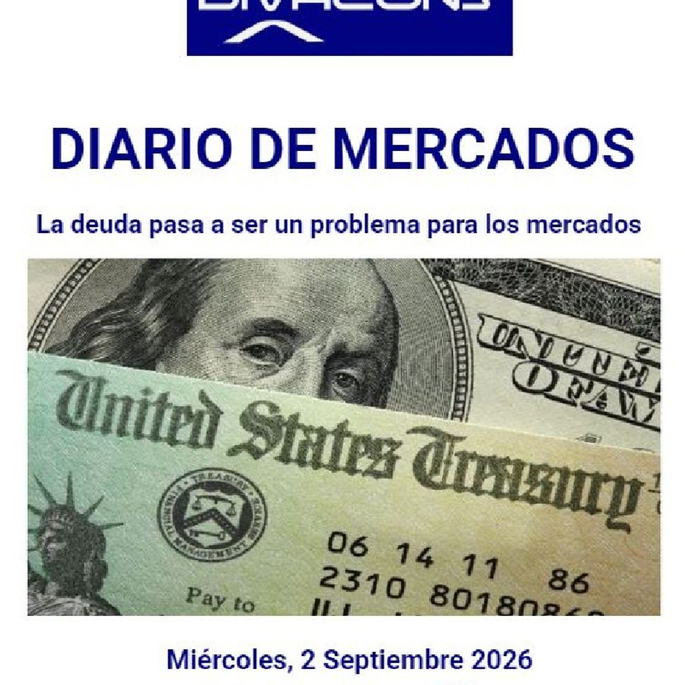 PODCAST en abierto DIARIO DE MERCADOS Miércoles 2 Septiembre 2026