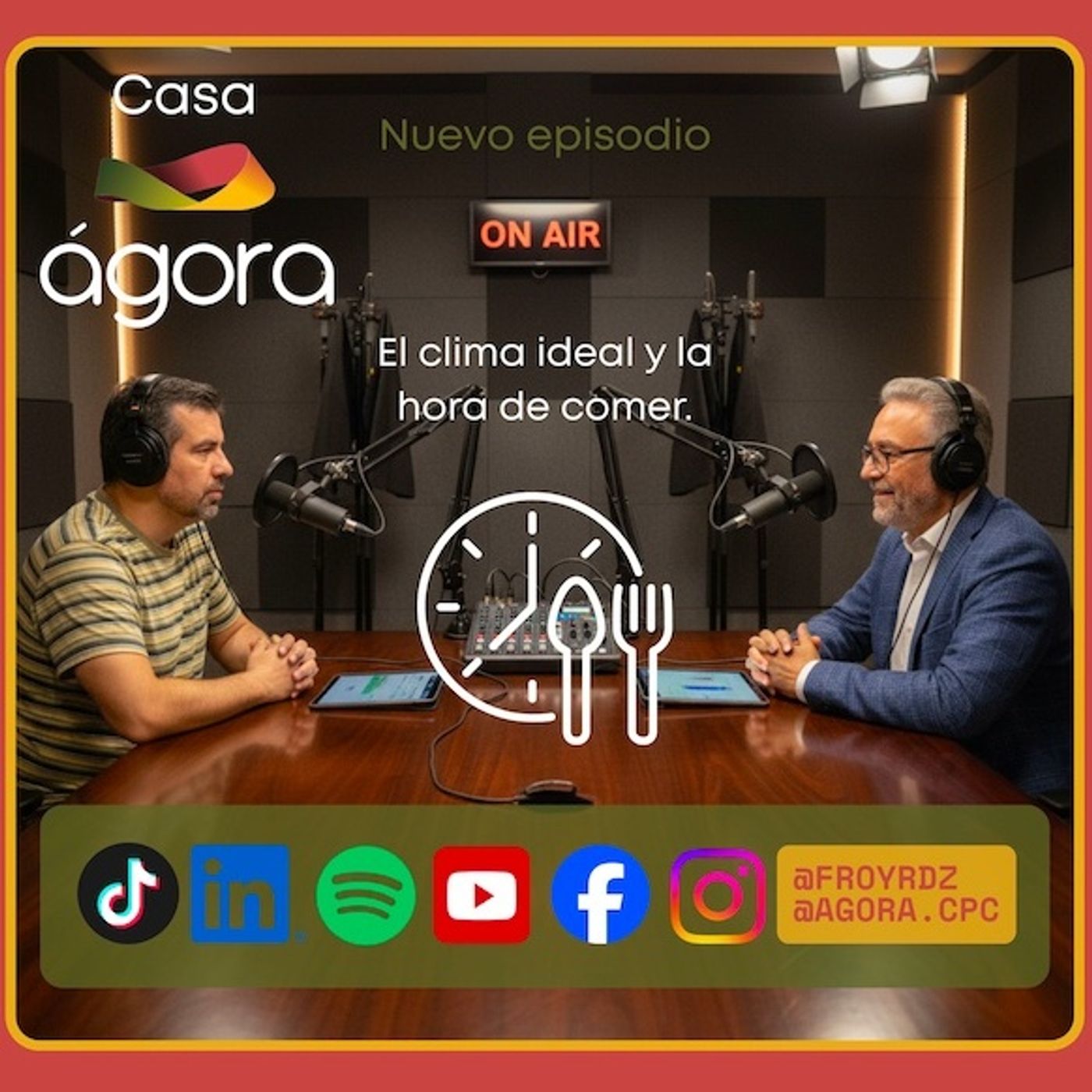 El clima ideal y la hora de comer. El clima ideal y la hora de comer.