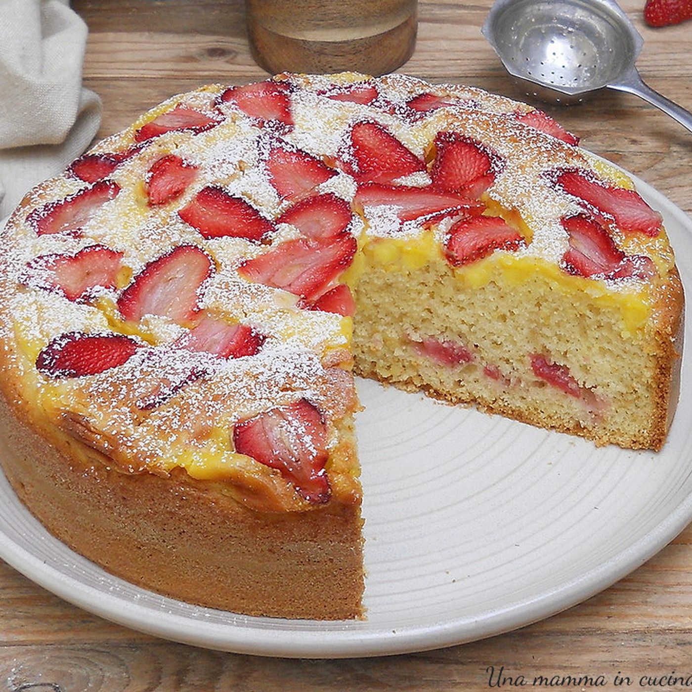 Torta con crema e fragole facile e sofficissima episode artwork
