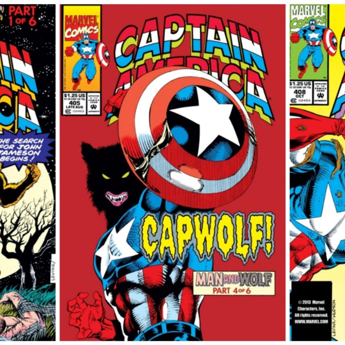 Unspoken Issues #89 - Captain America “Man and Wolf”