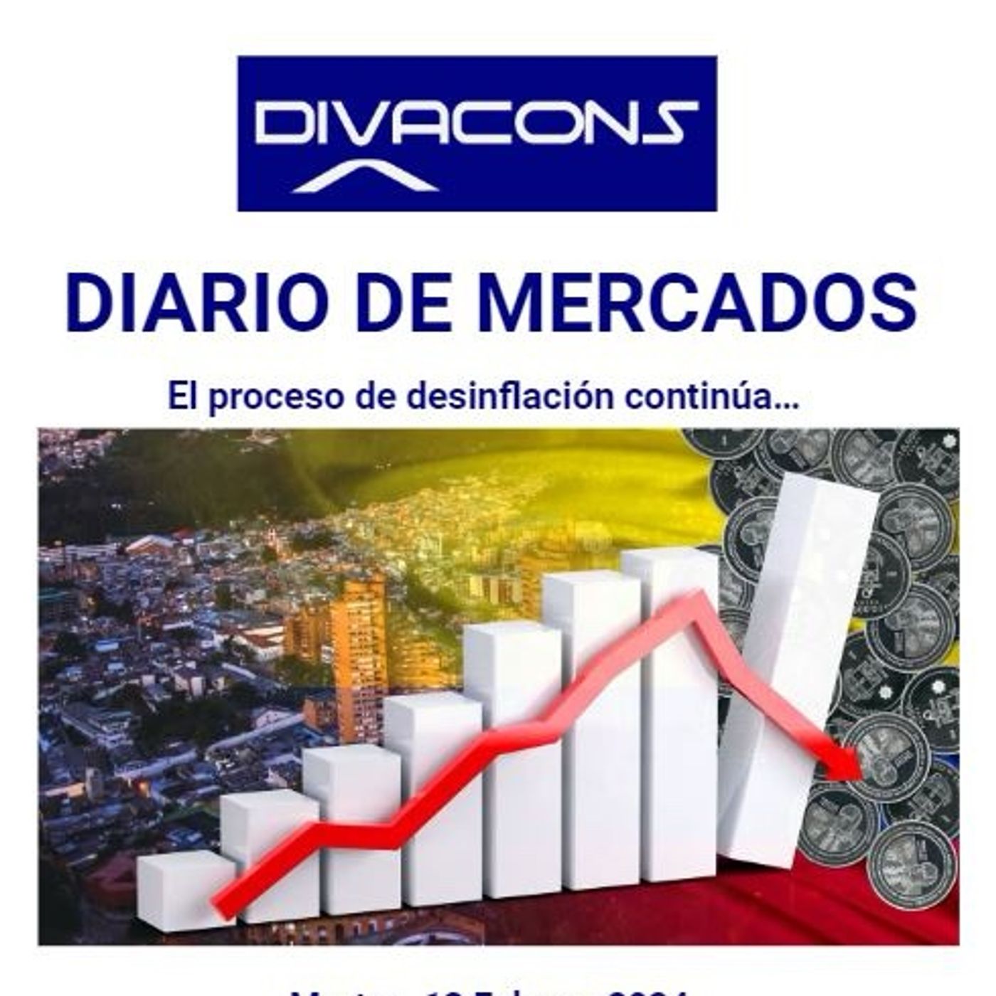PODCAST en abierto DIARIO DE MERCADOS Martes 13 Febrero episode artwork