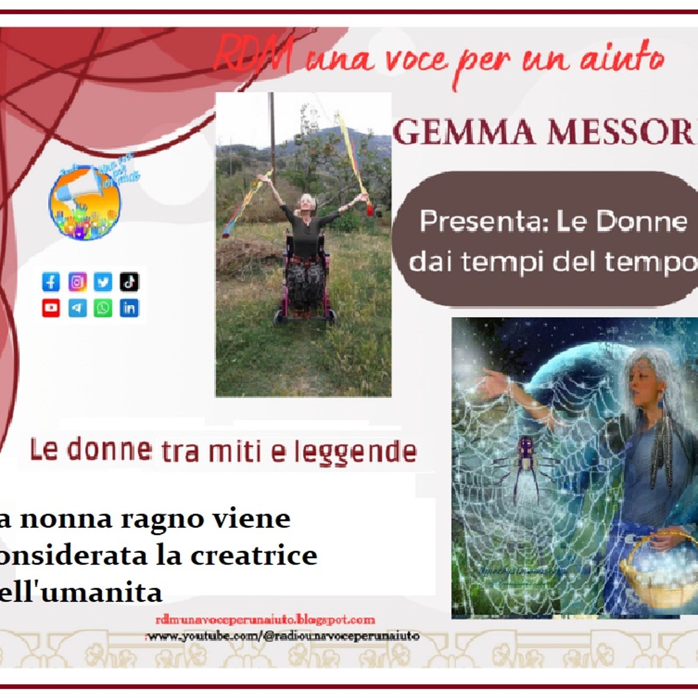 RUBRICA DONNE TRA MITI E LEGGENDE - LA NONNA RAGNO episode artwork