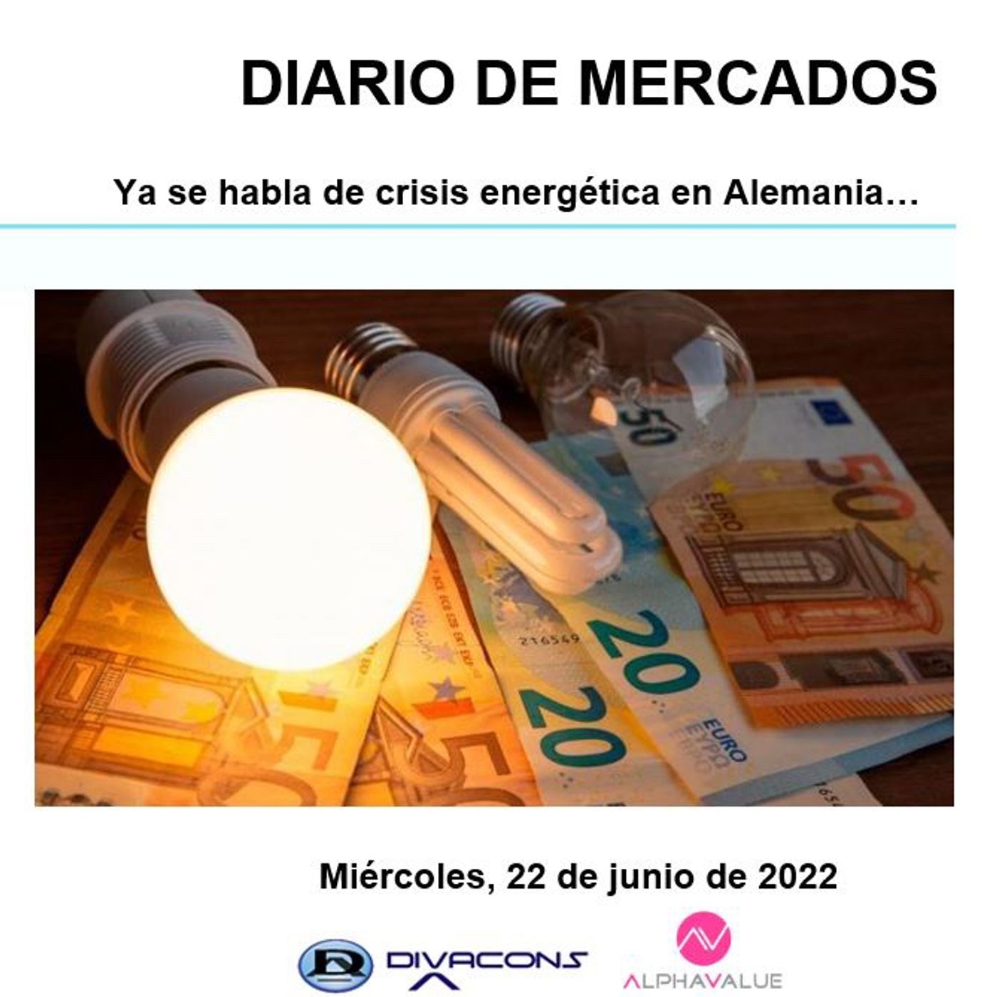 PODCAST en abierto DIARIO DE MERCADOS Miércoles 22 Junio episode artwork