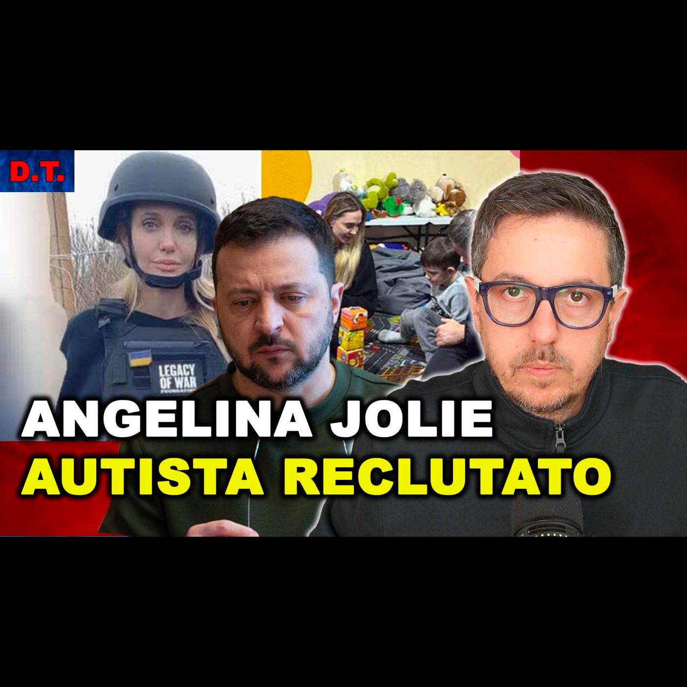 ANGELINA JOLIE IN VISITA A KHERSON, RECLUTATO A FORZA IL BODYGUARD