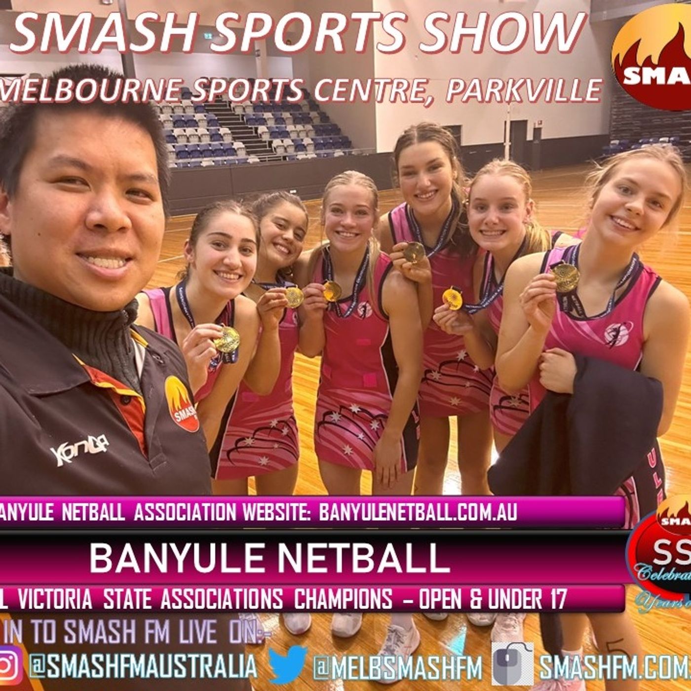 SSS10THYR: Banyule Netball State Association Champions Post Game Interviews 180623